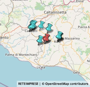 Mappa Corso Giuseppe Garibaldi, 92029 Ravanusa AG, Italia (9.725)