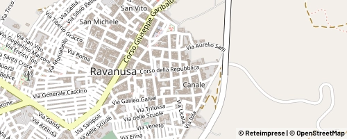 Mappa Ravanusa