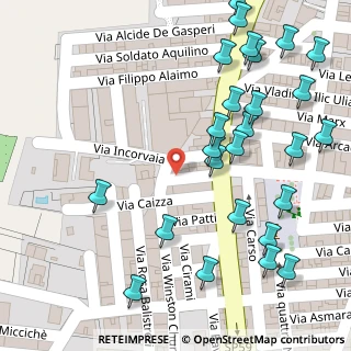 Mappa Via Gammacurta, 92023 Campobello di Licata AG, Italia (0.08462)