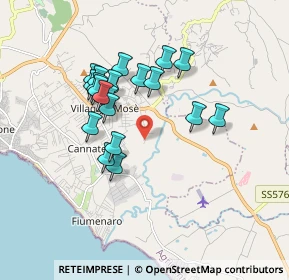 Mappa Via Enrico la Loggia, 92100 Agrigento AG, Italia (1.729)