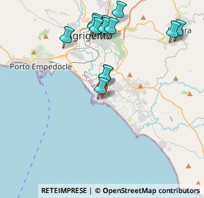 Mappa Via Ustica, 92100 Villaggio Mosè AG, Italia (4.71308)