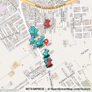 Mappa Via Michele Lizzi, 92100 Agrigento AG, Italia (0.22)