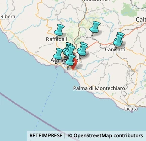 Mappa Via Michele Lizzi, 92100 Agrigento AG, Italia (10.51308)