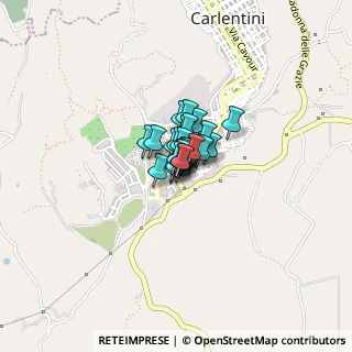 Mappa Via Scavonetti, 96013 Carlentini SR, Italia (0.14286)