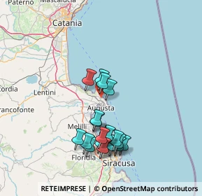 Mappa Via delle Magnolie, 96011 Augusta SR, Italia (15.793)