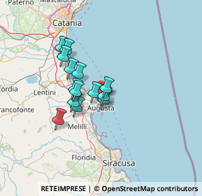 Mappa Via delle Magnolie, 96011 Augusta SR, Italia (11.05857)