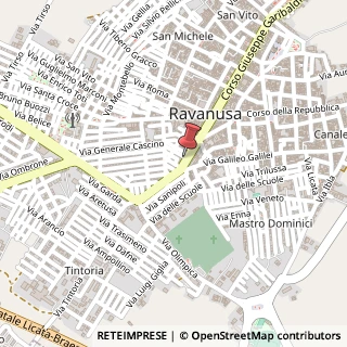 Mappa Corso Giuseppe Garibaldi, 521, 92029 Ravanusa, Agrigento (Sicilia)