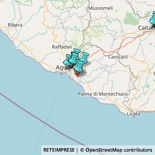 Mappa Viale Cannatello, 92100 Agrigento AG, Italia (21.34933)
