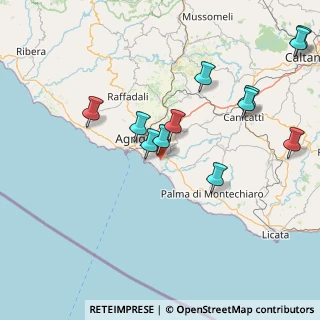 Mappa Viale Cannatello, 92100 Agrigento AG, Italia (19.05083)