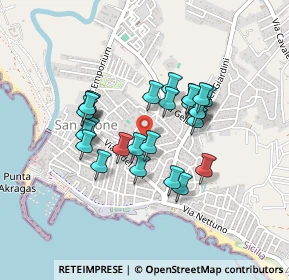 Mappa Via delle Petunie, 92100 Villaggio Mosè AG, Italia (0.40741)