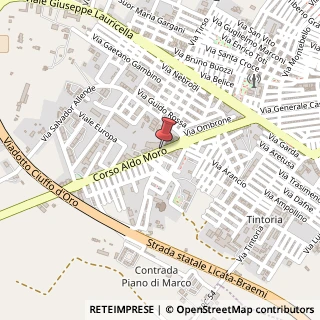 Mappa Corso moro aldo 38, 92029 Ravanusa, Agrigento (Sicilia)