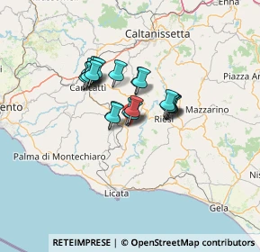 Mappa Via Ibla, 92029 Ravanusa AG, Italia (9.916)