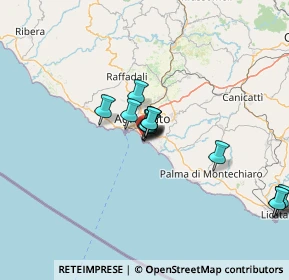 Mappa Villaggio Mosè AG IT, 92100 Villaggio Mosè AG, Italia (12.01154)