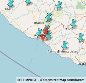 Mappa Villaggio Mosè AG IT, 92100 Villaggio Mosè AG, Italia (18.50833)