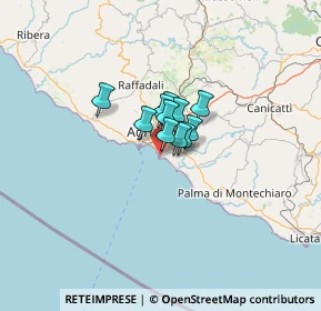 Mappa Villaggio Mosè AG IT, 92100 Villaggio Mosè AG, Italia (6.03273)