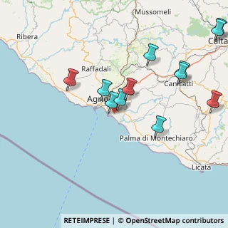 Mappa Via Guido Cavalcanti, 92100 Agrigento AG, Italia (19.6075)