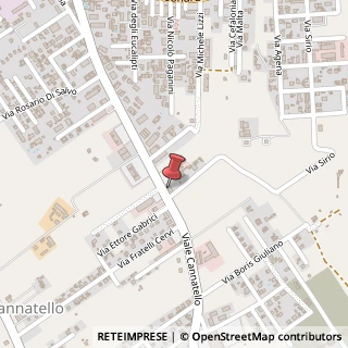 Mappa Viale Cannatello, 15, 92100 Agrigento, Agrigento (Sicilia)