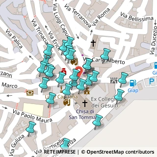 Mappa Via Ponte Tamburino, 95044 Mineo CT, Italia (0.05714)