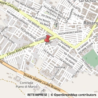Mappa Via Italo Calvino, 83, 92029 Ravanusa, Agrigento (Sicilia)