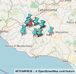 Mappa Via Arancio, 92029 Ravanusa AG, Italia (10.47333)