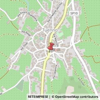 Mappa Via Vincenzo Maistrelli, 2, 38019 Tuenno, Trento (Trentino-Alto Adige)