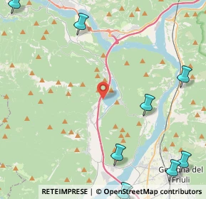 Mappa Via Tolmezzo, 33010 Trasaghis UD, Italia (7.37583)