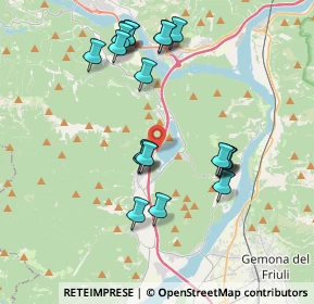 Mappa Via Tolmezzo, 33010 Trasaghis UD, Italia (3.798)