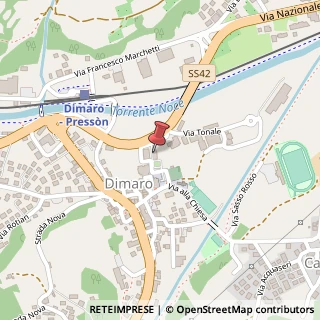 Mappa Via Tonale, 26, 38025 Dimaro, Trento (Trentino-Alto Adige)