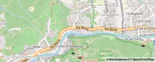 Mappa Chiavenna