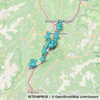 Mappa Zona Artigianale Sud, 39044 Egna BZ, Italia (7.90692)