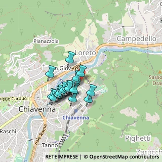 Mappa Piazza Castello, 23022 Chiavenna SO, Italia (0.314)