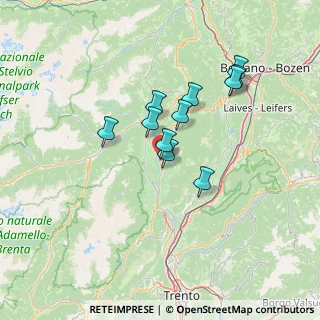 Mappa Via IV Novembre 19 - Taio, 38012 Taio TN, Italia (10.83)