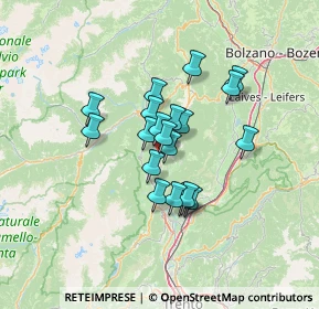 Mappa Via IV Novembre 19 - Taio, 38012 Taio TN, Italia (9.392)