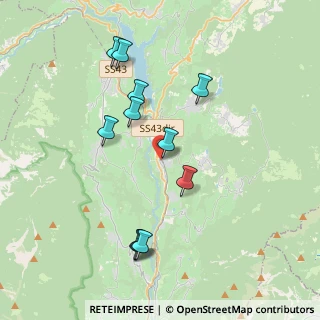 Mappa Via IV Novembre 19 - Taio, 38012 Taio TN, Italia (3.77545)