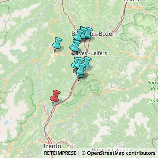 Mappa Via Adige, 39044 Egna BZ, Italia (9.62923)