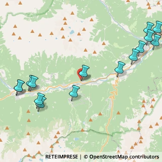 Mappa Via Pietro Bernardelli, 38020 Commezzadura TN, Italia (5.79133)