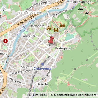 Mappa Strada Statale 1 Via Aurelia, 149, 23022 Chiavenna, Sondrio (Lombardia)