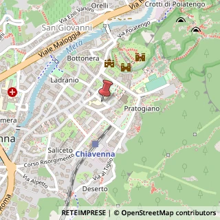 Mappa Via Sicilia, 9, 23022 Chiavenna, Sondrio (Lombardia)