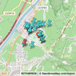 Mappa Via Cavalese, 39044 Egna BZ, Italia (0.29167)