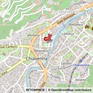 Mappa Via Gio. Battista Cerletti, 5, 23022 Chiavenna, Sondrio (Lombardia)