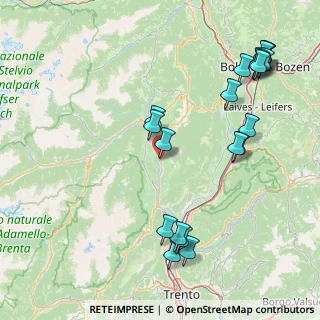 Mappa Via Silvio Vois, 38012 Taio TN, Italia (19.64)