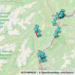 Mappa Via Desiderio Reich, 38012 Taio TN, Italia (19.715)