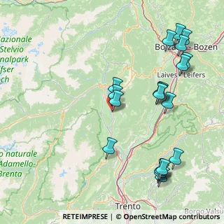 Mappa Via Desiderio Reich, 38012 Taio TN, Italia (19.107)