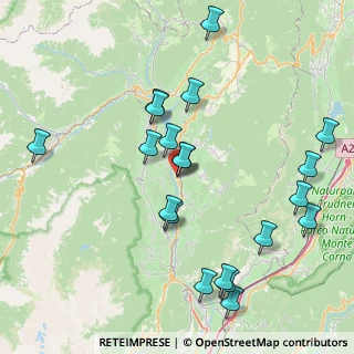 Mappa Via Desiderio Reich, 38012 Taio TN, Italia (8.719)