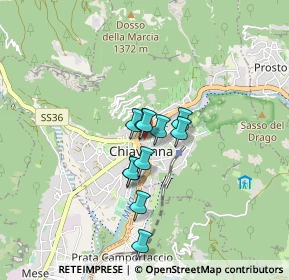 Mappa 23022 Chiavenna SO, Italia (0.53545)