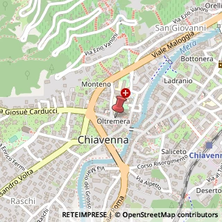 Mappa Via Paolo Bossi, 26, 23022 Chiavenna, Sondrio (Lombardia)