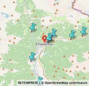 Mappa Via Paolo Bossi, 23022 Chiavenna SO, Italia (4.87364)