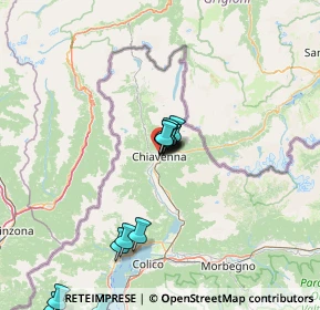 Mappa 23022 Chiavenna SO, Italia (16.80933)