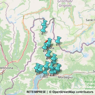 Mappa Via, 23022 Chiavenna SO, Italia (13.727)