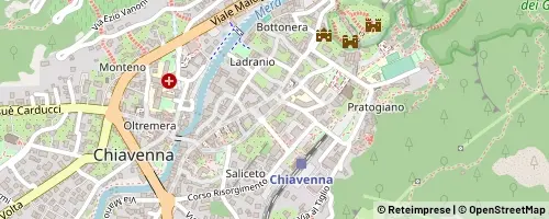 Mappa Chiavenna